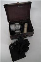 Lot 20 - Gibson A14 London Transport Bus ticket machine no. 36039 with case and roll of paper.