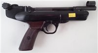 Lot 80 - Webley Typhoon .177 air pistol and pellets