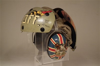 Lot 252 - Flight Deck Crewman's helmet circa 1979