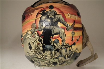 Lot 252 - Flight Deck Crewman's helmet circa 1979