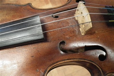 Lot 7 - Violin possibly Dutch
