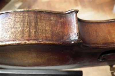 Lot 7 - Violin possibly Dutch