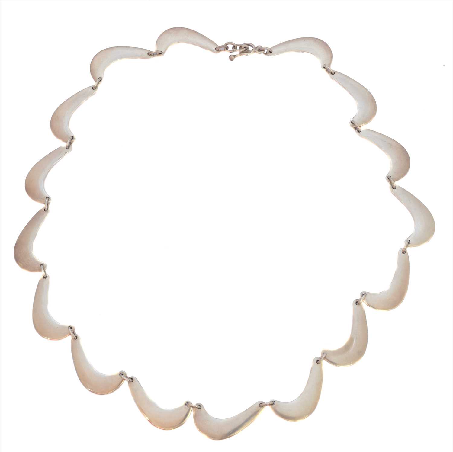 Lot 56 - A Georg Jensen 'Boomerang' necklace, no. 276