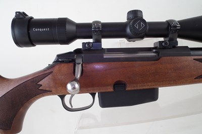 Lot 56 - Tikka M695 6.5 x 55 bolt action rifle with Zeiss scope