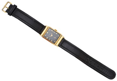 Lot 267 - A 14ct gold Hamilton wristwatch
