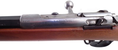 Lot 49 - Mauser M1871/84 bolt action rifle 11 x 60R / .43 calibre