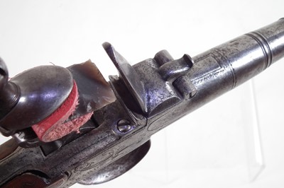 Lot 25 - Queen Anne Flintlock pistol by Richards
