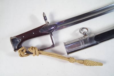 Lot 370 - Modern replica of a 1794 Light Dragoon sabre and scabbard