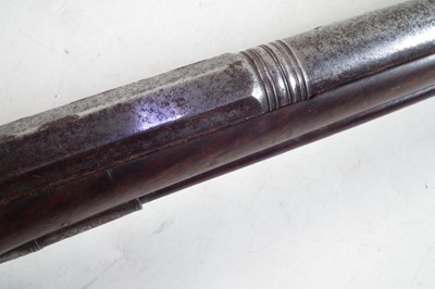Lot 118 - Silver mounted Flintlock fowling piece by Bryan of London