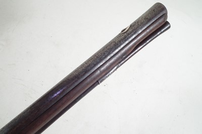 Lot 118 - Silver mounted Flintlock fowling piece by Bryan of London