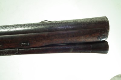 Lot 118 - Silver mounted Flintlock fowling piece by Bryan of London
