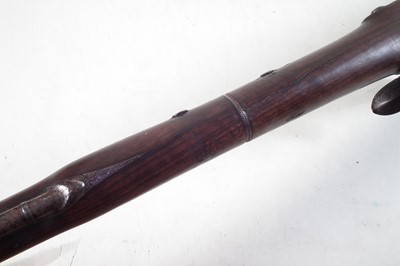 Lot 118 - Silver mounted Flintlock fowling piece by Bryan of London