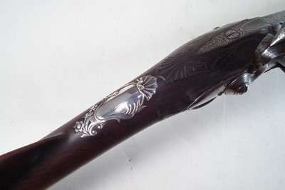 Lot 118 - Silver mounted Flintlock fowling piece by Bryan of London