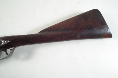 Lot 118 - Silver mounted Flintlock fowling piece by Bryan of London