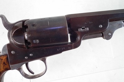 Lot 15 - Clement Arms Colt type .38 calibre percussion revolver