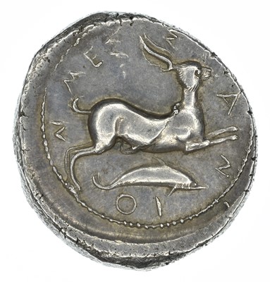 Lot 2 - Sicily, Messana, silver tetradrachm.