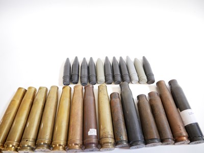 Lot 117 - Collection of 20mm shells and cases