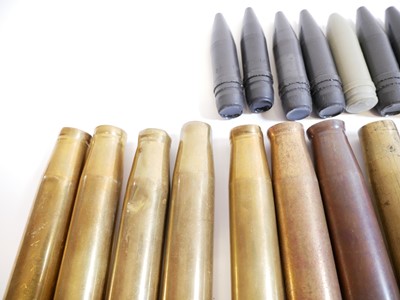 Lot 117 - Collection of 20mm shells and cases