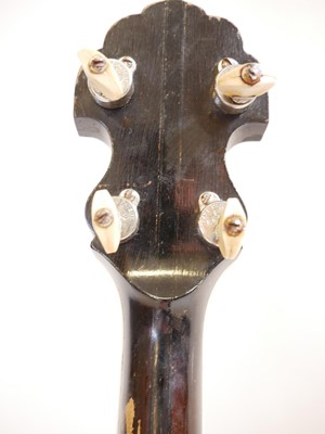 Lot 214 - Clifford Essex paragon tenor banjo