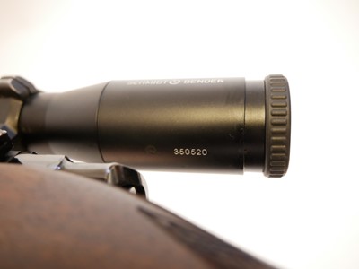 Lot 108 - Parker Hale .308 rifle with Schmidt and Bender Scope and moderator LICENCE REQUIRED.