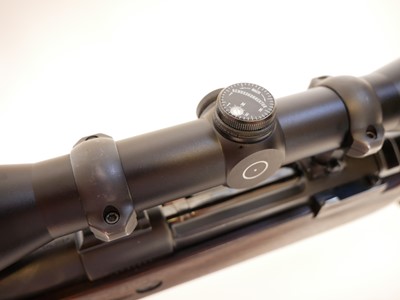 Lot 108 - Parker Hale .308 rifle with Schmidt and Bender Scope and moderator LICENCE REQUIRED.