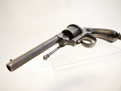 Lot 18 - Belgian 12mm pinfire revolver.