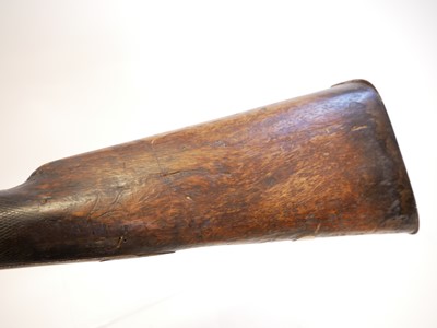 Lot 40 - Percussion double barrel shotgun