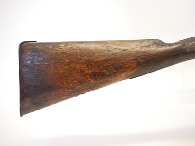 Lot 40 - Percussion double barrel shotgun