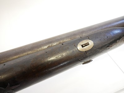 Lot 40 - Percussion double barrel shotgun