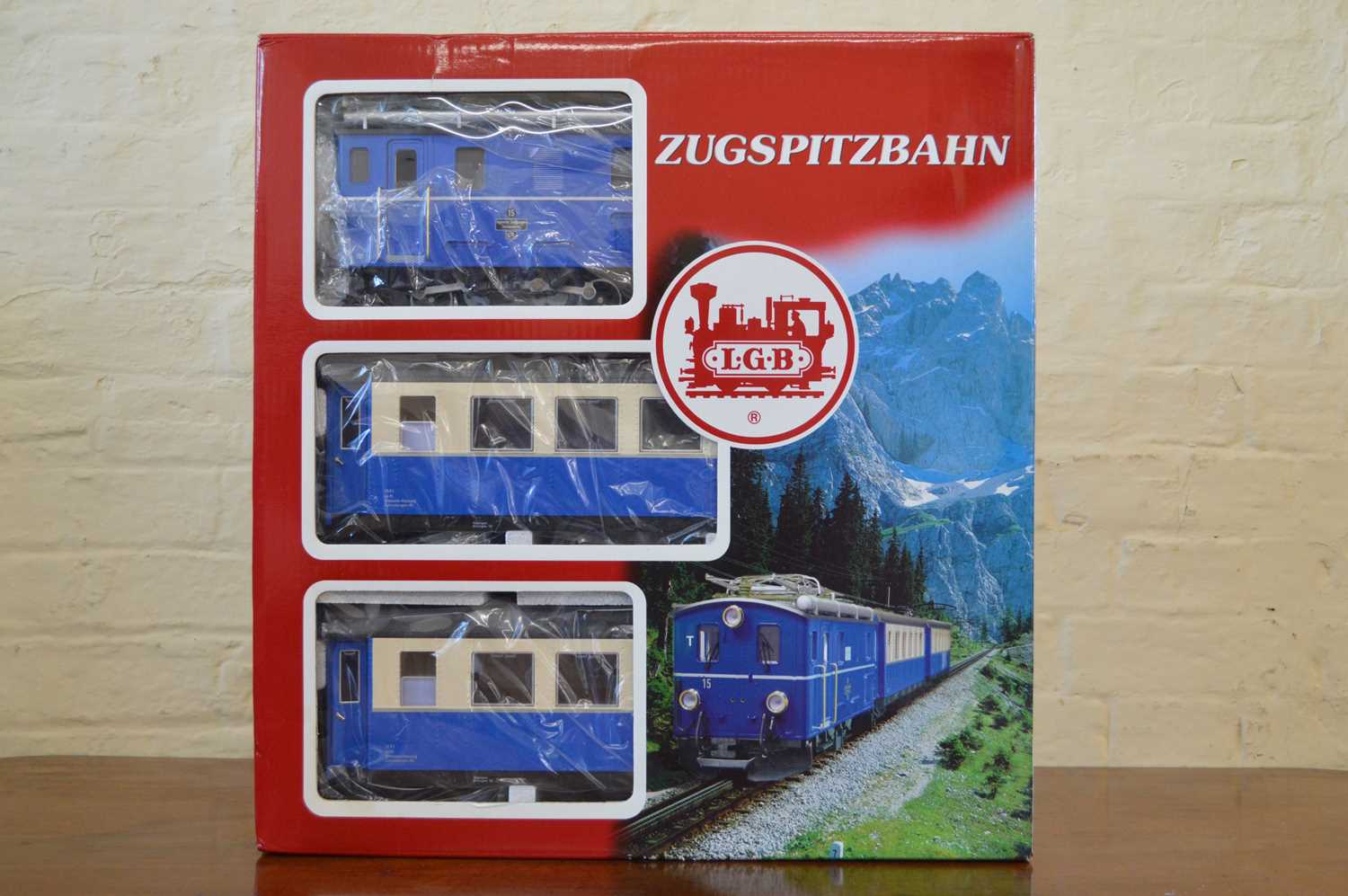 Lot 182 - LGB G Scale 70246 'Zugspitzbahn' train pack