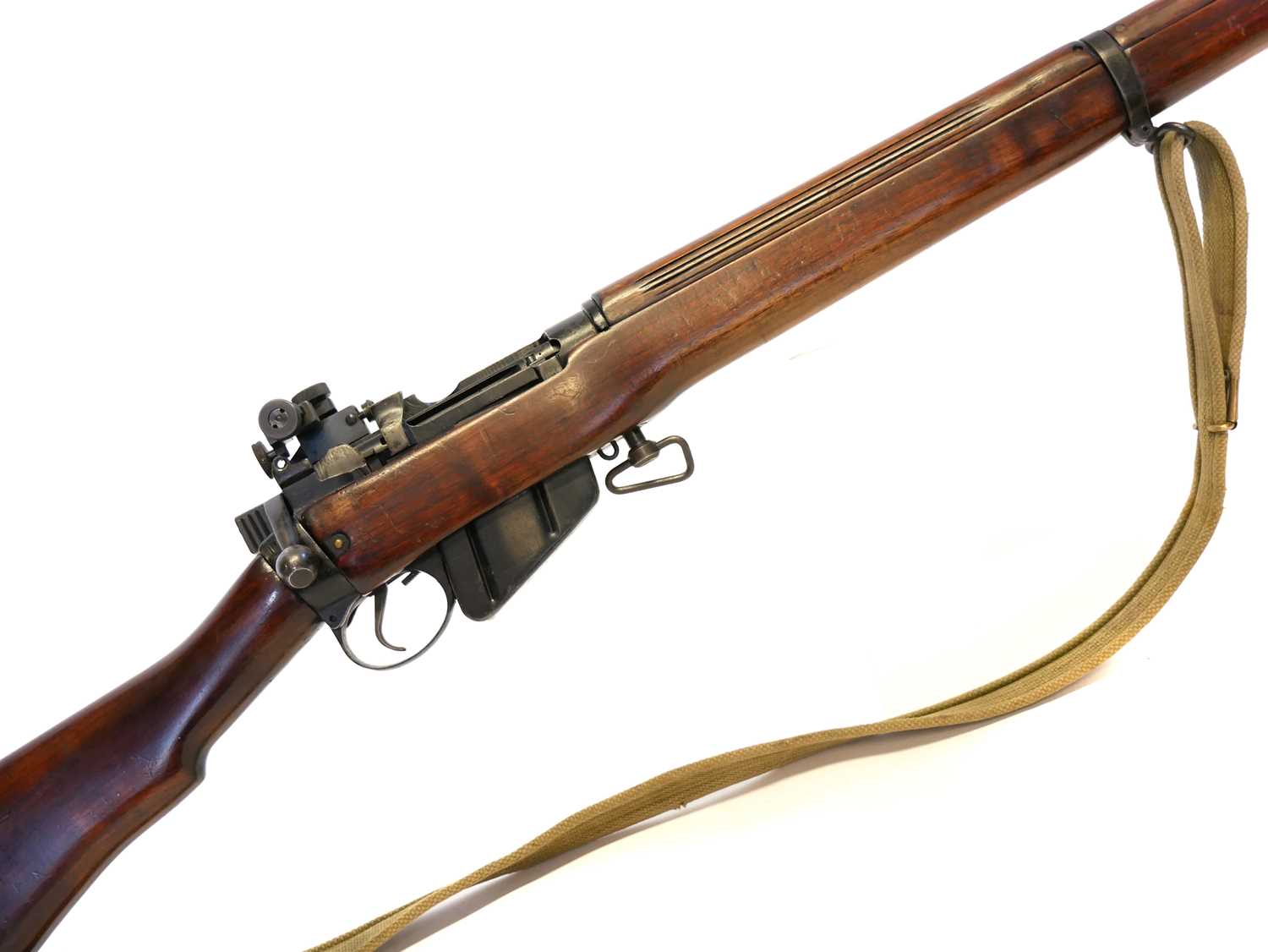 Lot 351 - Parker Hale Lee Enfield No.4 .303 bolt action target rifle  LICENCE REQUIRED
