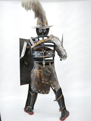 Lot 366 - Murmillo Gladiator suit of armour