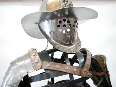 Lot 366 - Murmillo Gladiator suit of armour
