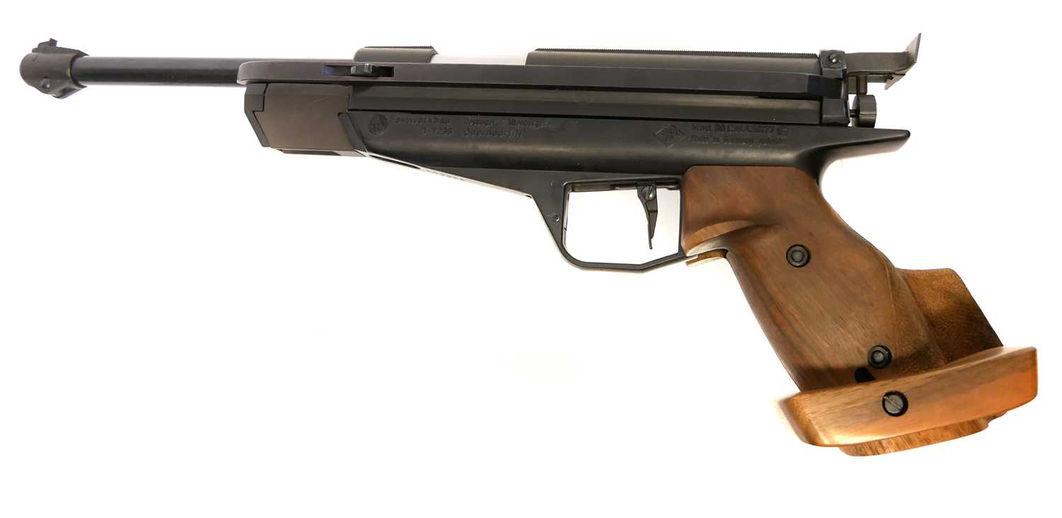 Lot 103 - Feinwerkbau Model 65/80 .177 left handed air pistol