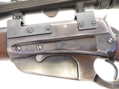 Lot 168 - Winchester 1895 .303 lever action rifle LICENCE REQUIRED