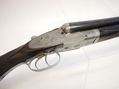 Lot 222 - Frederick Williams 12 bore sidelock side by side shotgun. LICENCE REQUIRED