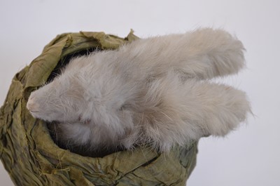 Lot 171 - Late 19th Century French automaton toy of a rabbit in a cabbage