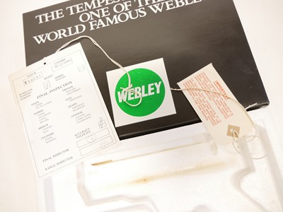 Lot 83 - Boxed Webley Tempest .22 air pistol