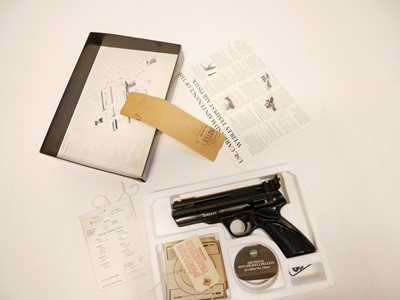 Lot 83 - Boxed Webley Tempest .22 air pistol
