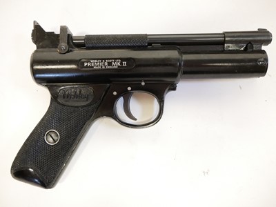 Lot 72 - Boxed Webley Premier MkII .22 air pistol