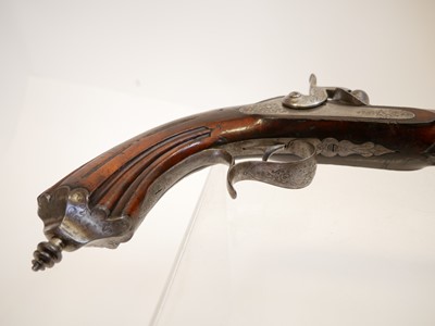 Lot 6 - French percussion target pistol