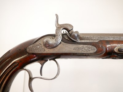 Lot 6 - French percussion target pistol