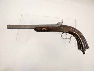 Lot 6 - French percussion target pistol