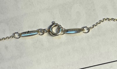 Lot 64 - A 'Diamonds by the Yard' necklace by Elsa Perretti for Tiffany & Co.