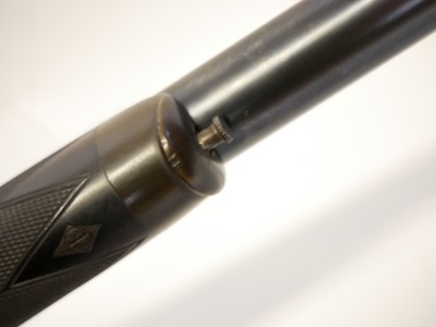 Lot 34 - E.M. Reilly 8 bore nitro proofed single barrel shotgun.