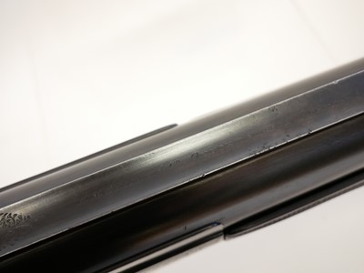Lot 34 - E.M. Reilly 8 bore nitro proofed single barrel shotgun.
