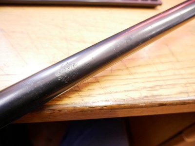 Lot 34 - E.M. Reilly 8 bore nitro proofed single barrel shotgun.
