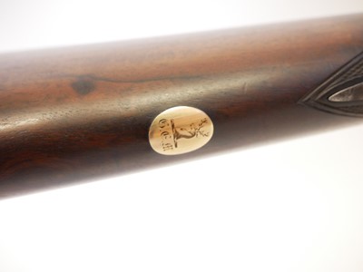 Lot 34 - E.M. Reilly 8 bore nitro proofed single barrel shotgun.