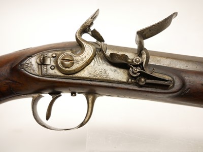Lot 9 - Flintlock holster pistol by Collis