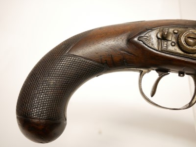 Lot 9 - Flintlock holster pistol by Collis